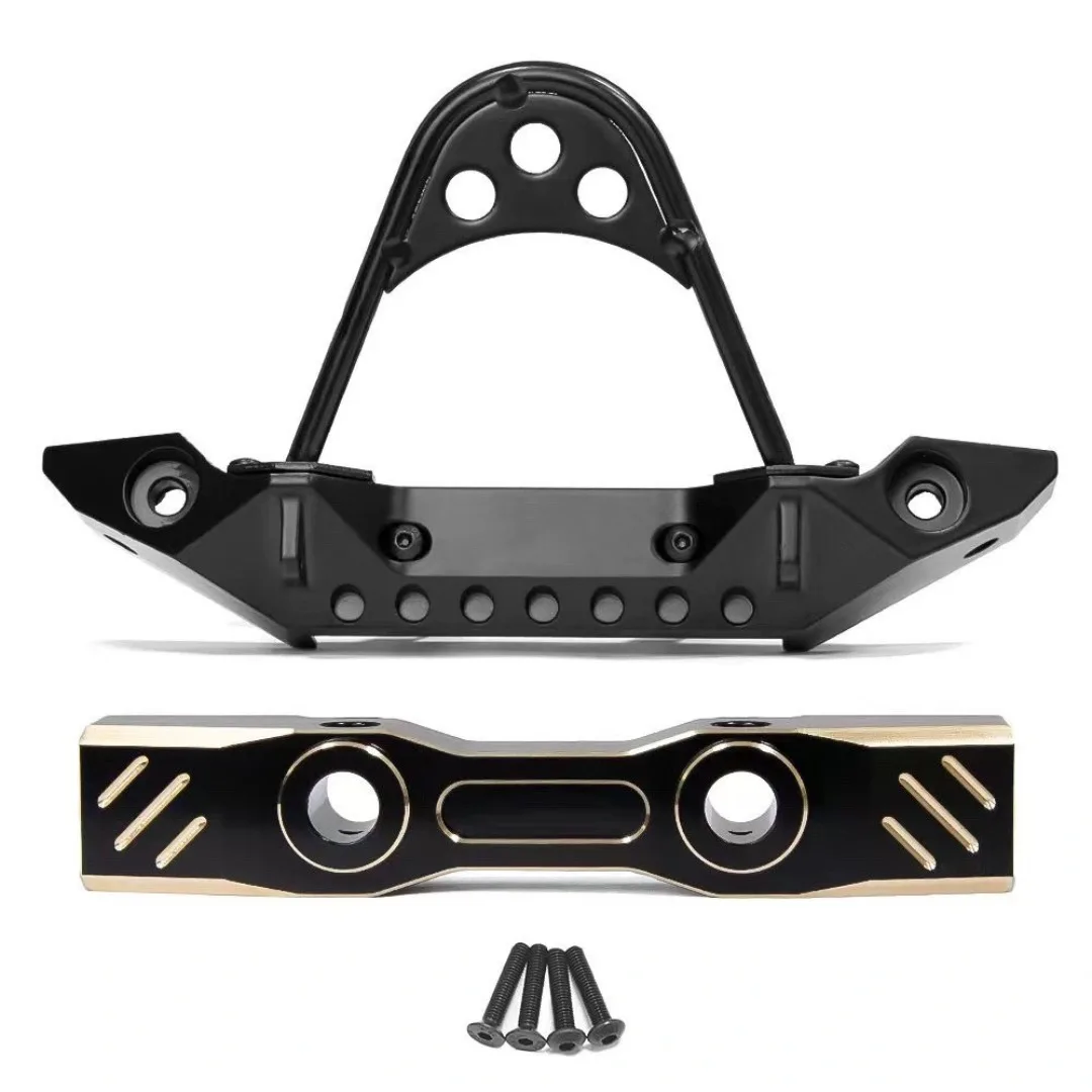 For Rlaarlo MK07 JK07 1/7 RC Crawler Front Cross Member & Stinger Bumper Custom Model Exterior Styling Upgrade Hobby Accessories