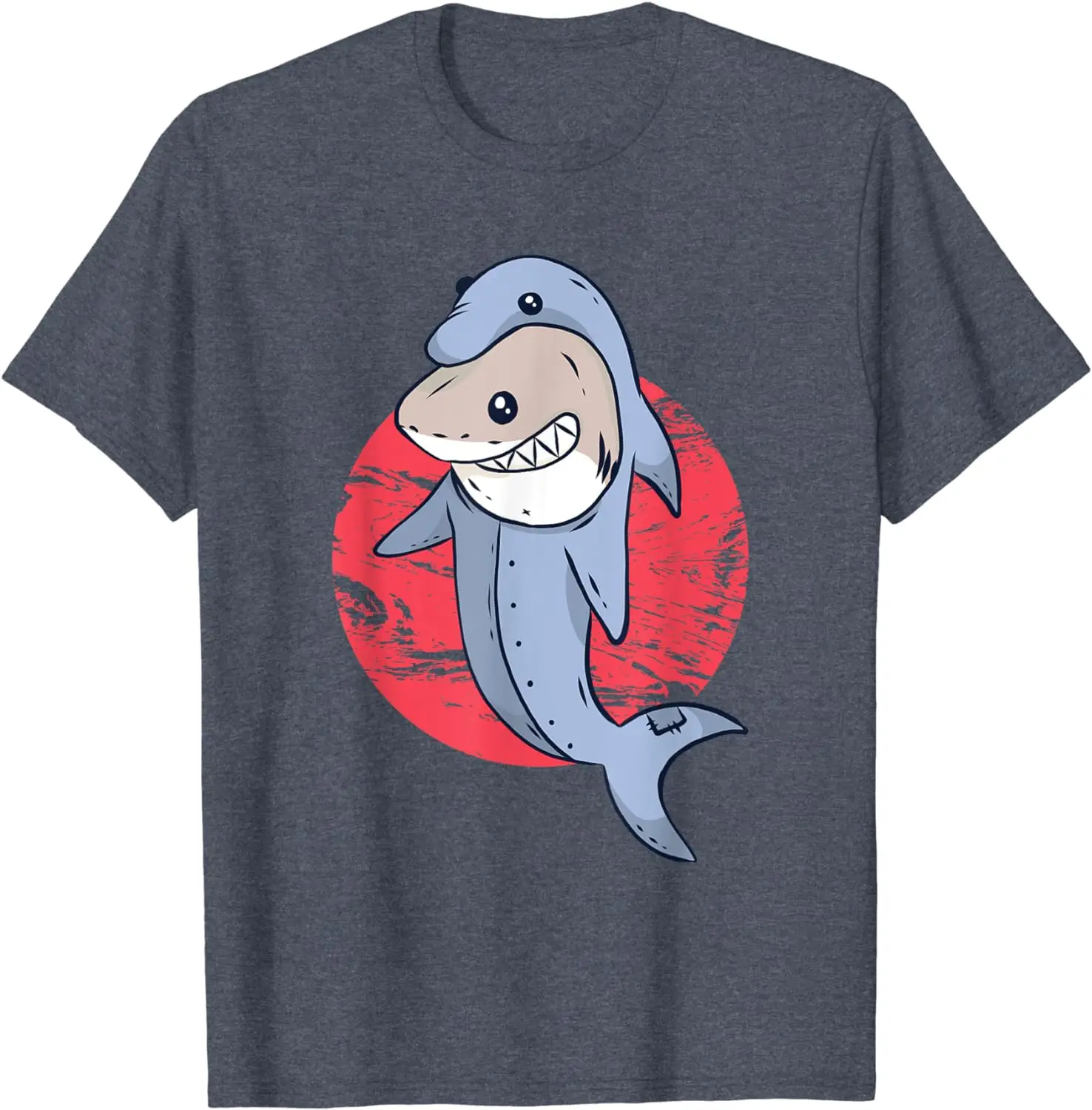 Shark in A Dolphin Costume T-Shirt It's Cool and Breathable and Can Be Worn All Year Round