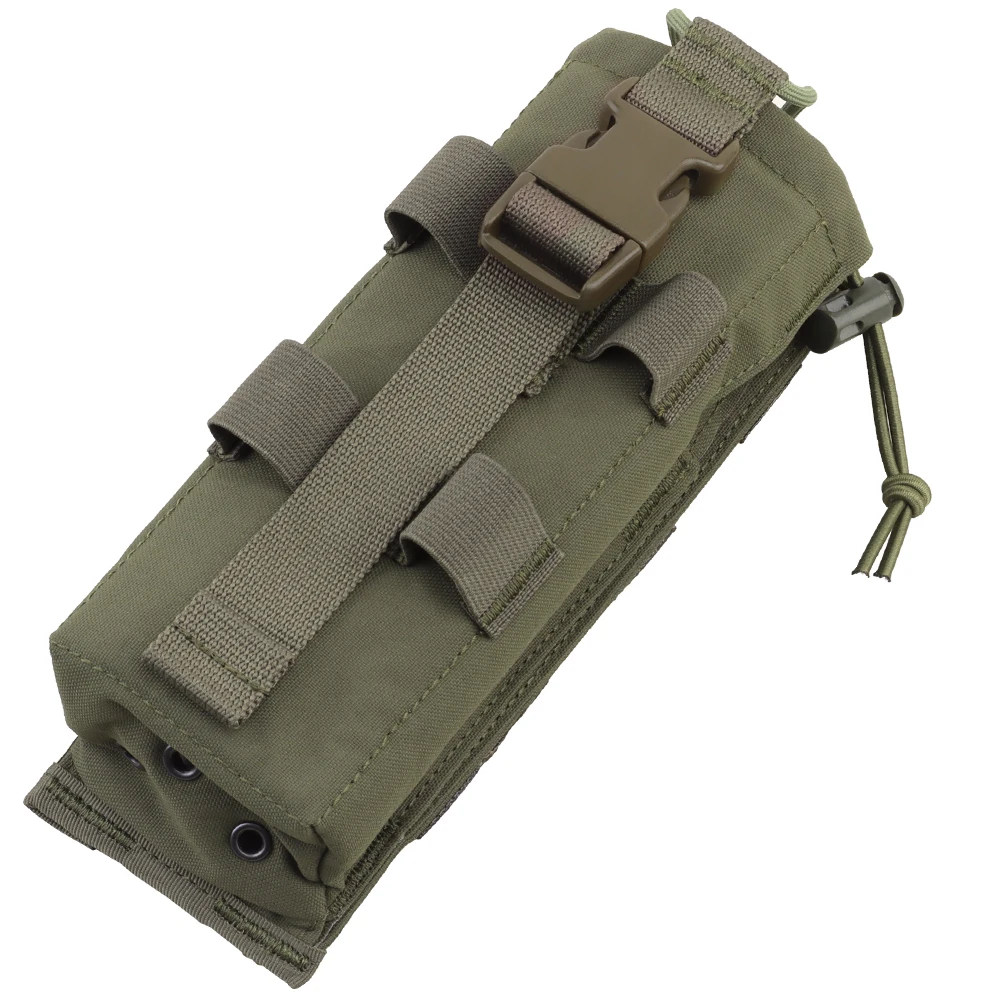 

Tactical Drop-Down Radio Pouch Quick Release For PRC152/148 Hunting Combat Training Walkie-Talkie Bag Portable MOLLE System Gear
