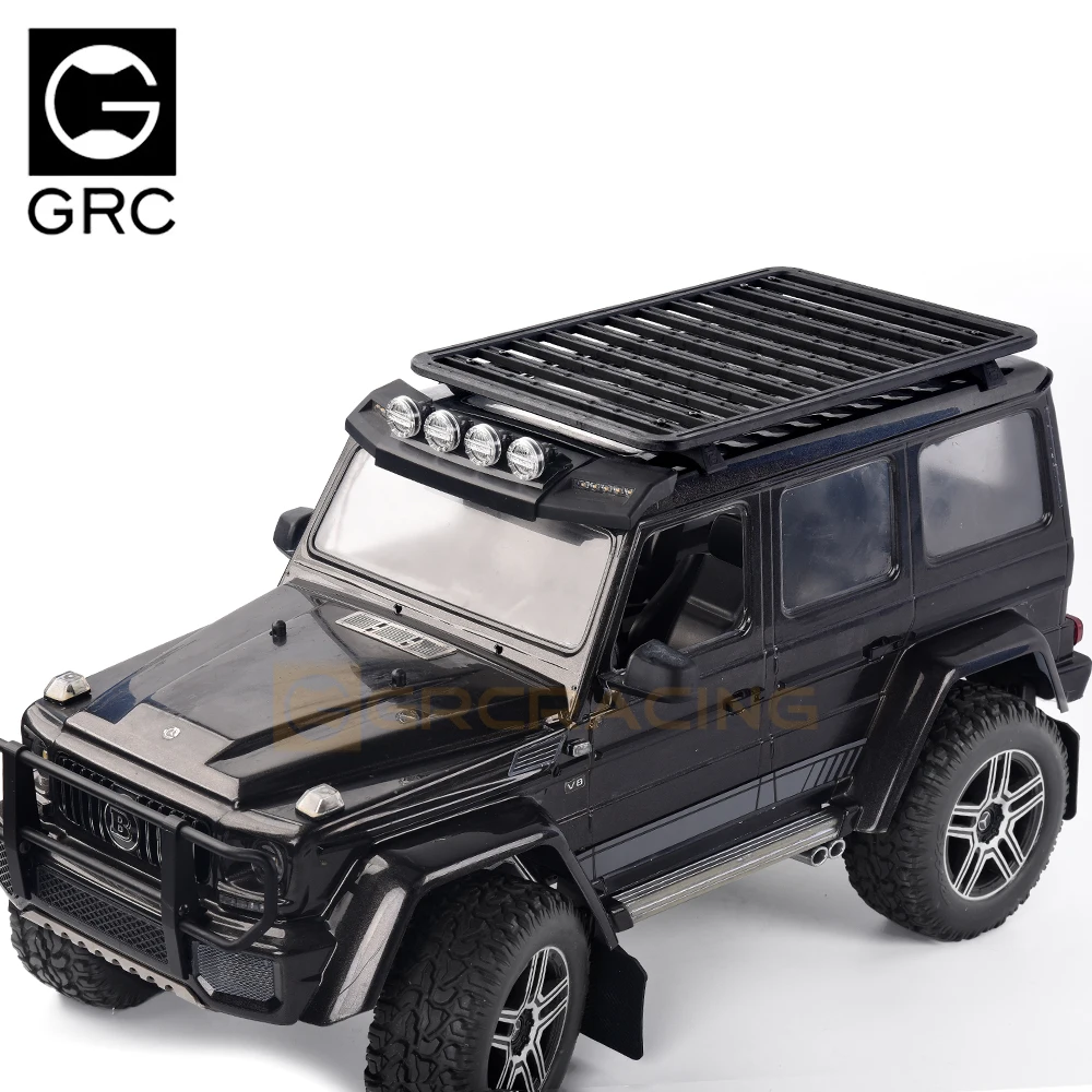 GRC multifunctional roof mounted nylon luggage rack for 1:10 trx4 scx10 90046 RC upgrader upgrade component G172FA/B