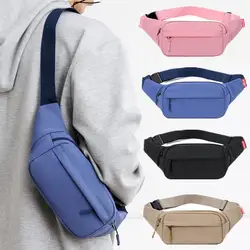 Travel Women Men Male Waist Bag Pack Casual Functional Belt Shoulder Bag Sports Belt Pouch Phone Money Chest Bag Fanny Hip