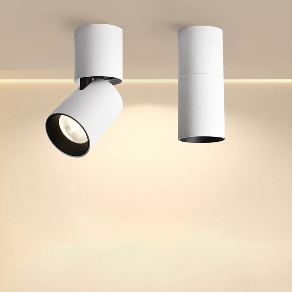 

Surface Mounted Led LED Downlight Adjustable Spot Lights Fixtures 7W 12W Living Room LED Ceiling Light Bedroom Kitchen Spot Lamp