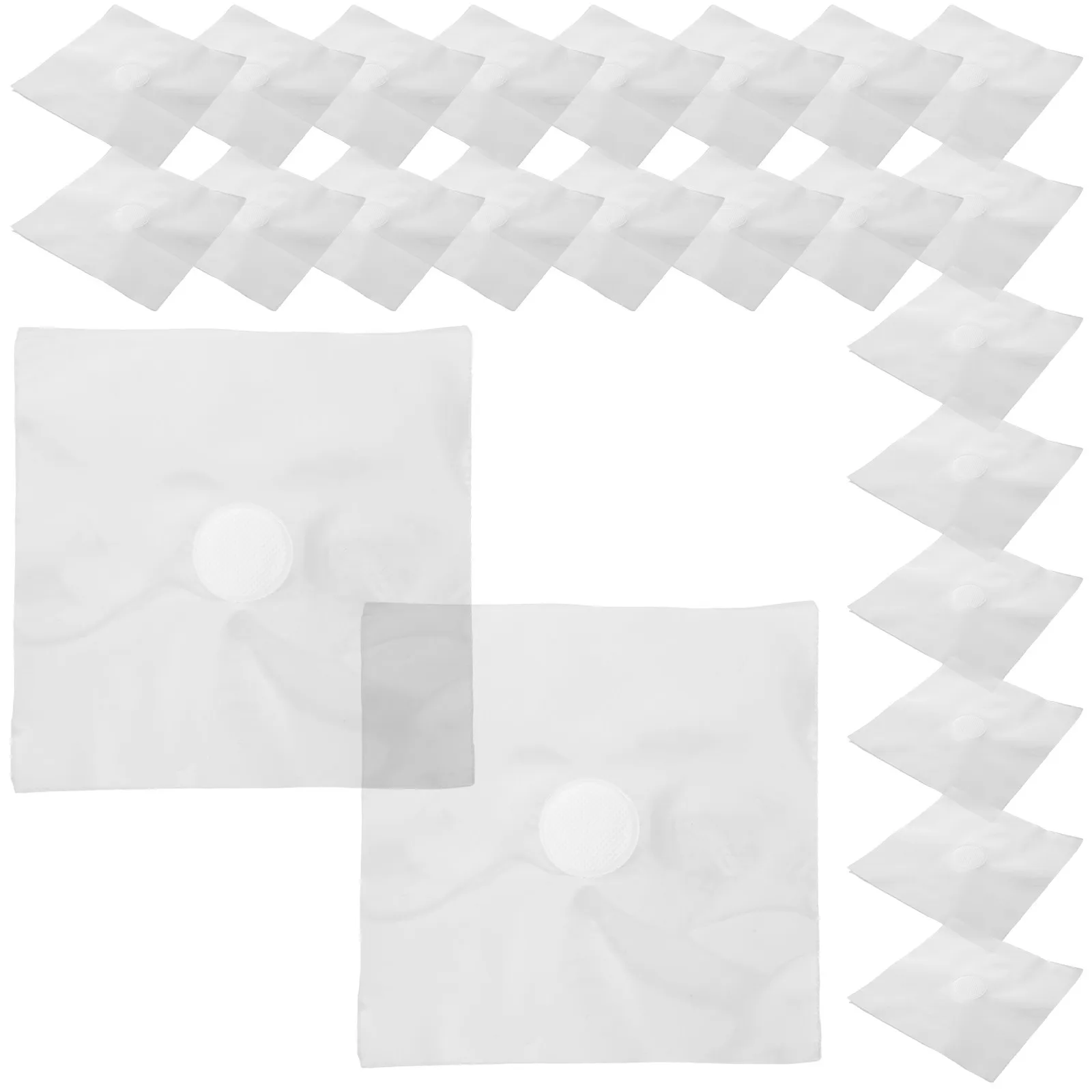 50Pcs Laboratory Sealing Film High Temperature Resistant Autoclavable Sterile Filter Patch for Tissue Culture Flasks Jars