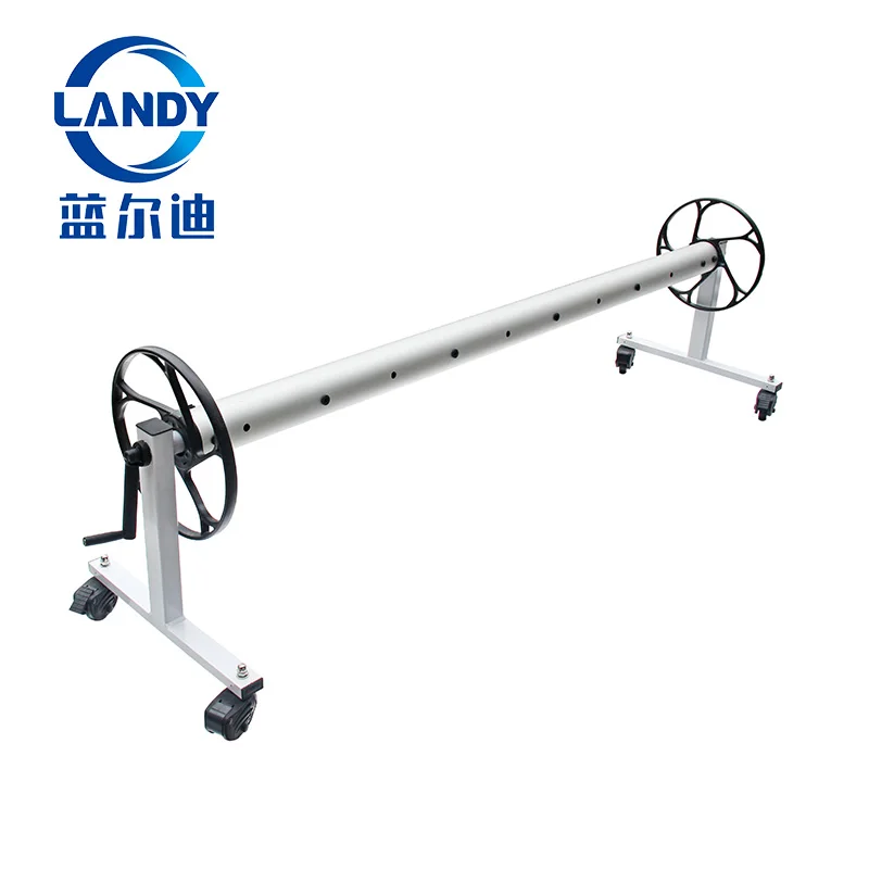 High Quality Ground Swimming Pool Solar Cover Reel Roller Factory Price Retail Stainless Steel