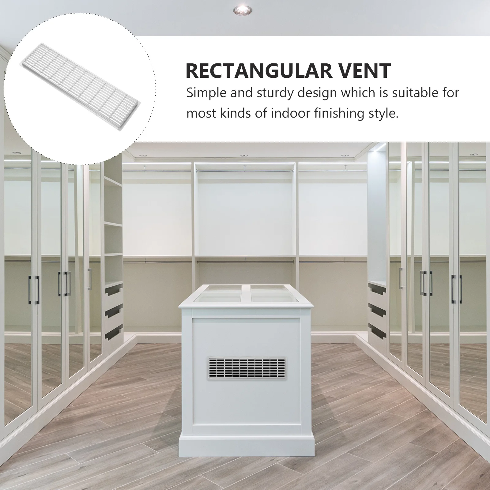 6 шт., вентиляционная решетка, крышка, вентиляционные отверстия для гардероба, шкафа, полка для обуви, пластиковые прямоугольные дверные вентиляционные крышки