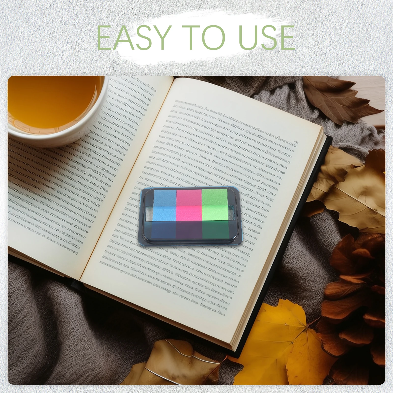 

60pcs Neon Tabs Translucent Material Eye-catching Colors Bookmarking Notes Markers No Trace Removal PET Pages Documents Sticky