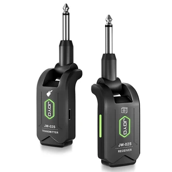 JOYO JW-02S système de guitare sans fil 5.8Ghz haute fréquence ISM bande sans fil émetteur récepteur de guitare pour guitare électrique basse