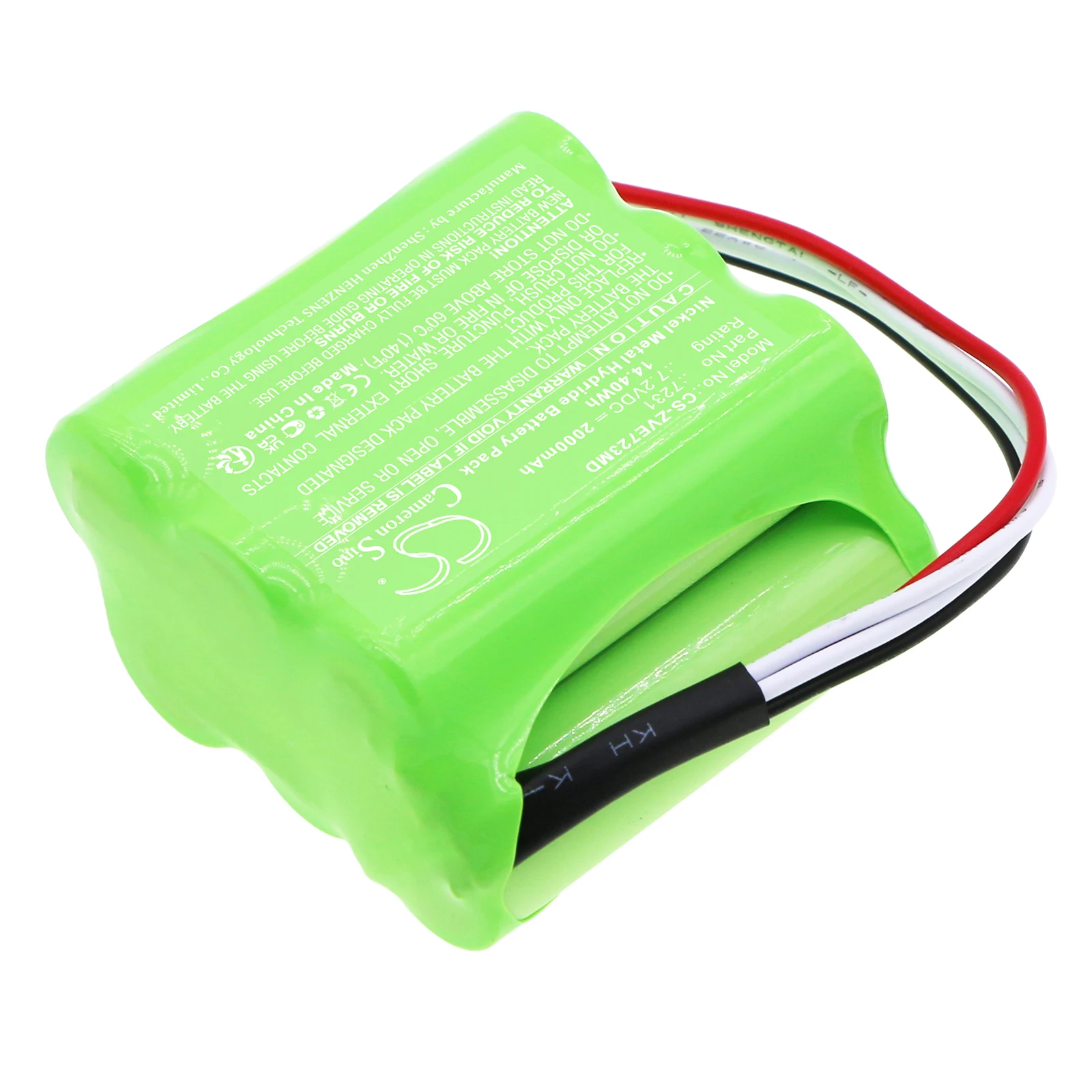 7.2V 2000mAh Medical Battery 7231 for Zevex EnteraLite +TOOL
