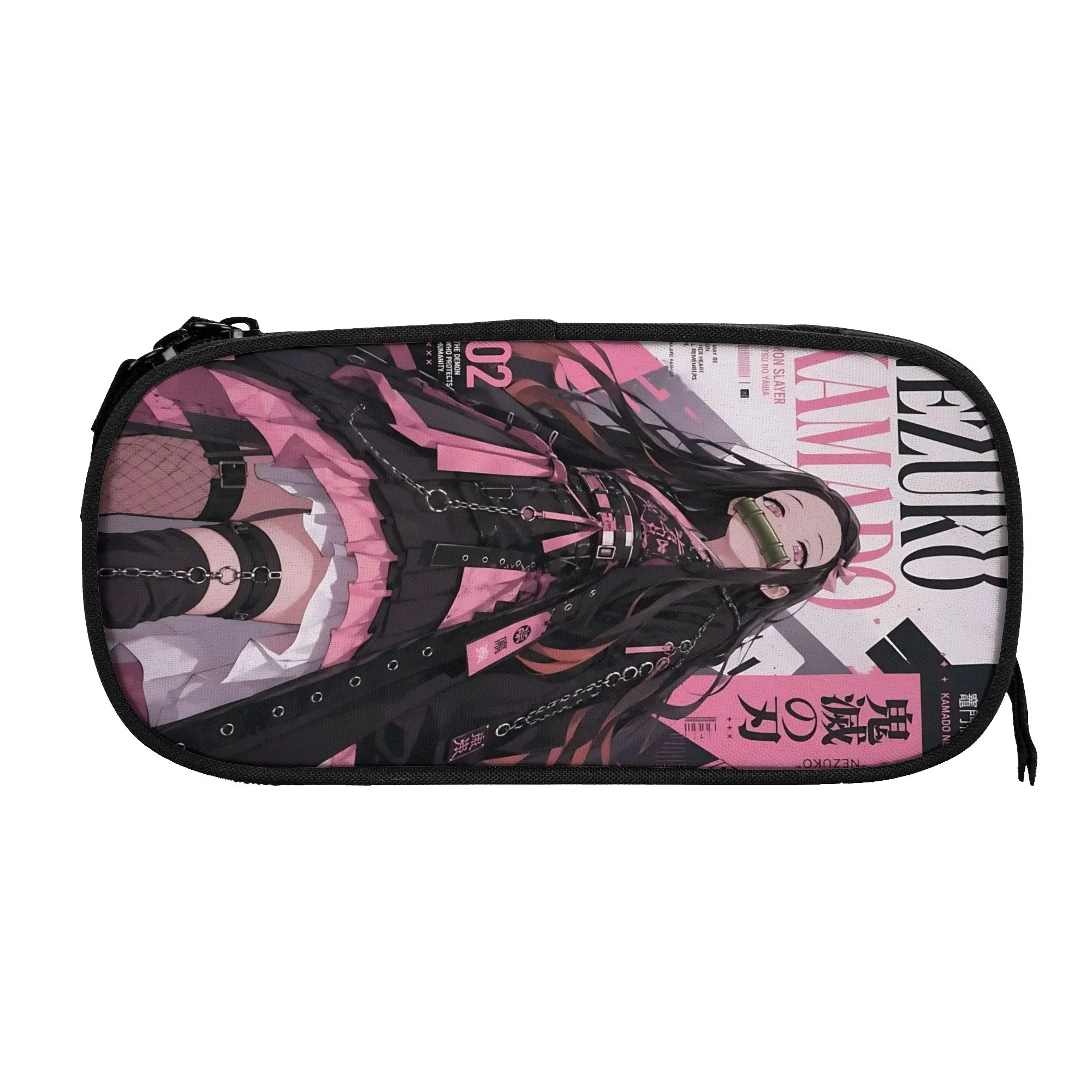 Custom Demon Slayer Large Capacity Bags for Child  Handheld Study Bag for Boys Gilrs Kids