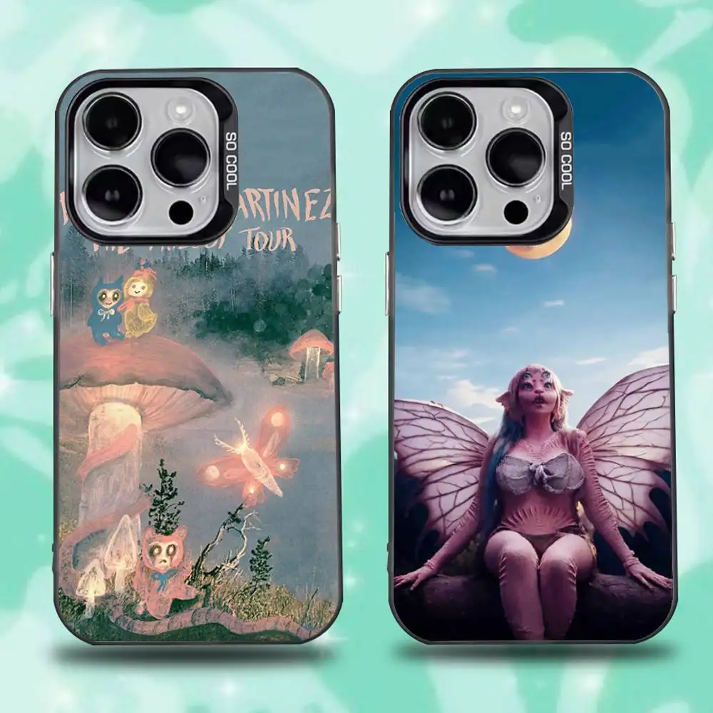 

Girl Singer M-Melanie M-Martinez Phone Case For iPhone 16,15,14,13,12,11,Mini,Pro,E,SE4,XS,MAX Black Candy Matte Cover