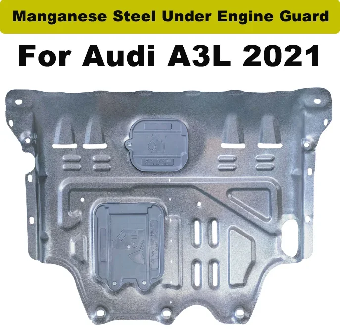 

For Audi A3L 2021 Car Accessories Manganese Steel Under Engine Guard Protection Device Engine Bonnets Hot Sale