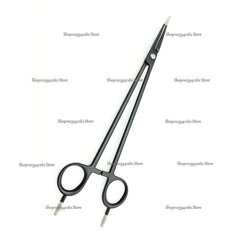 Medical Reusable Non-stick Artery Electric Ce Surgical Bipolar Forceps Tweezers With Cable