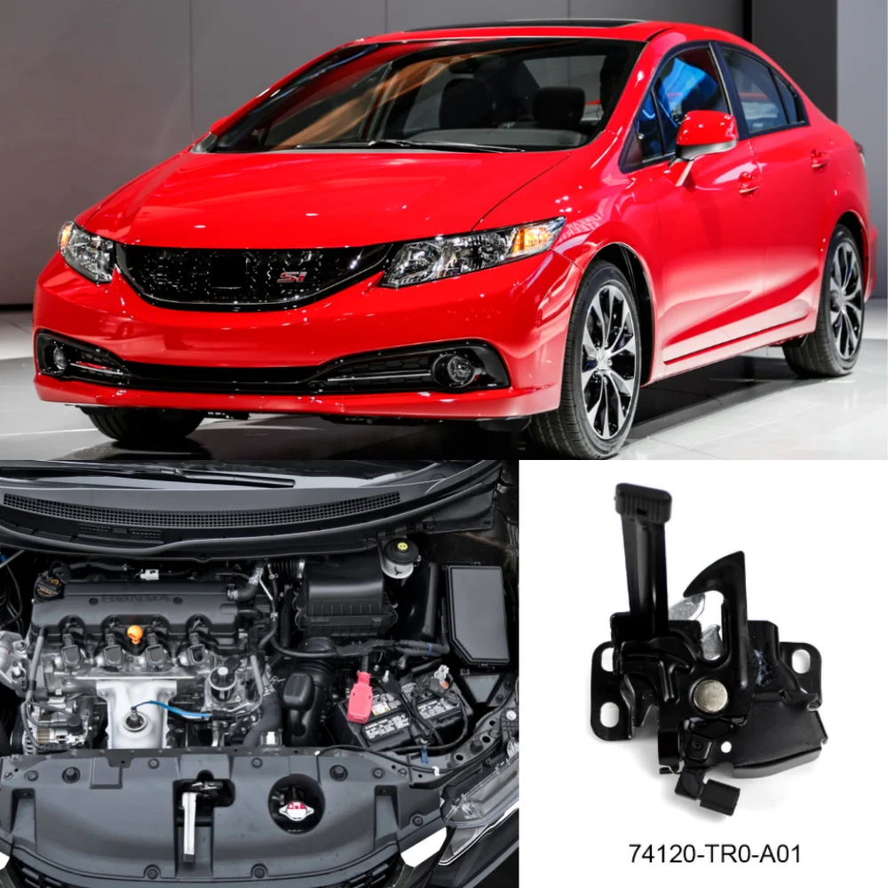 

For Honda Civic 2012-2015 sedan hood latch OE: 74120-TR0-A01