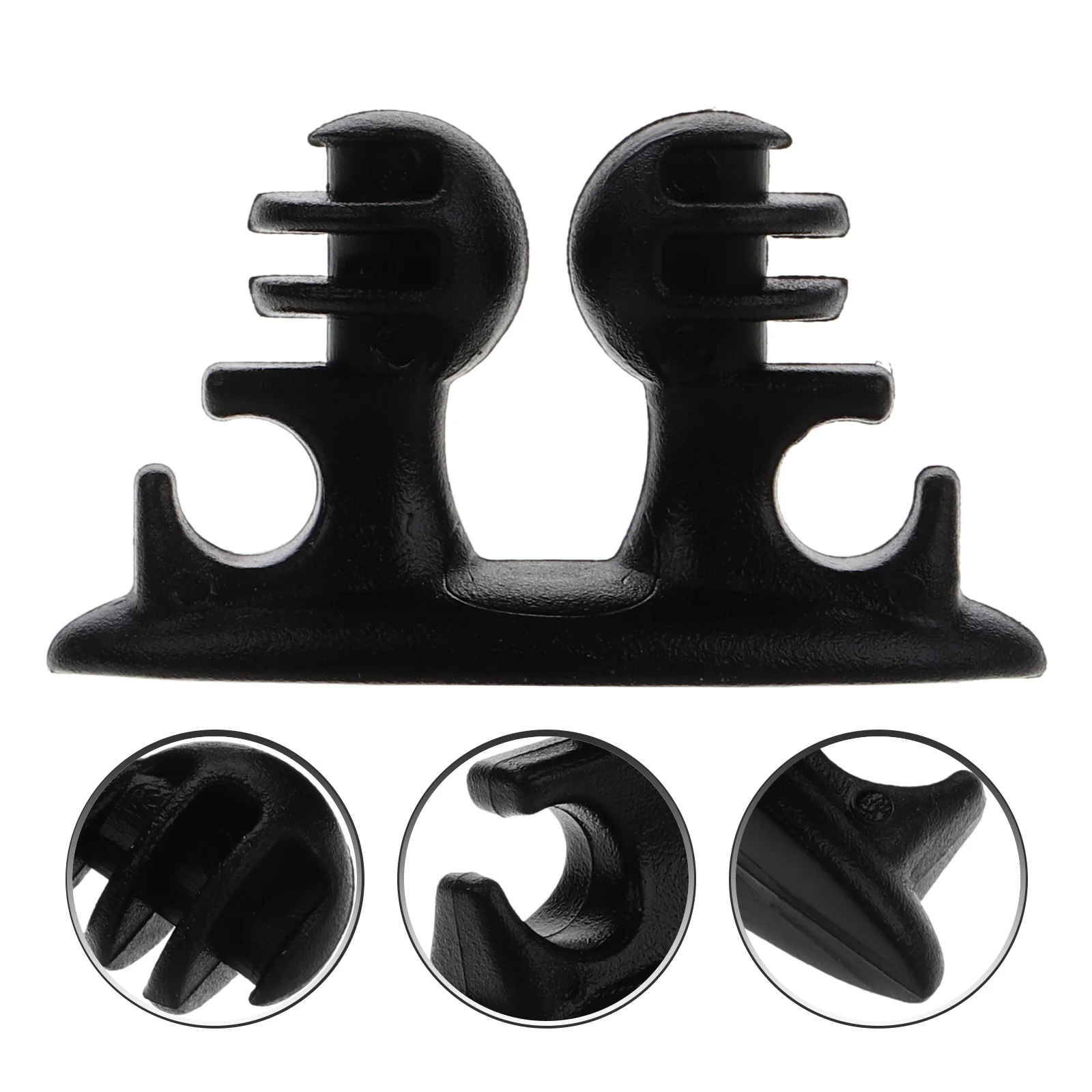 

1 Set Car Cable Organizer Keeper Electric Cord Holder Automotive Cable Winder Minimalist Design For Cars Trucks Navigation Data