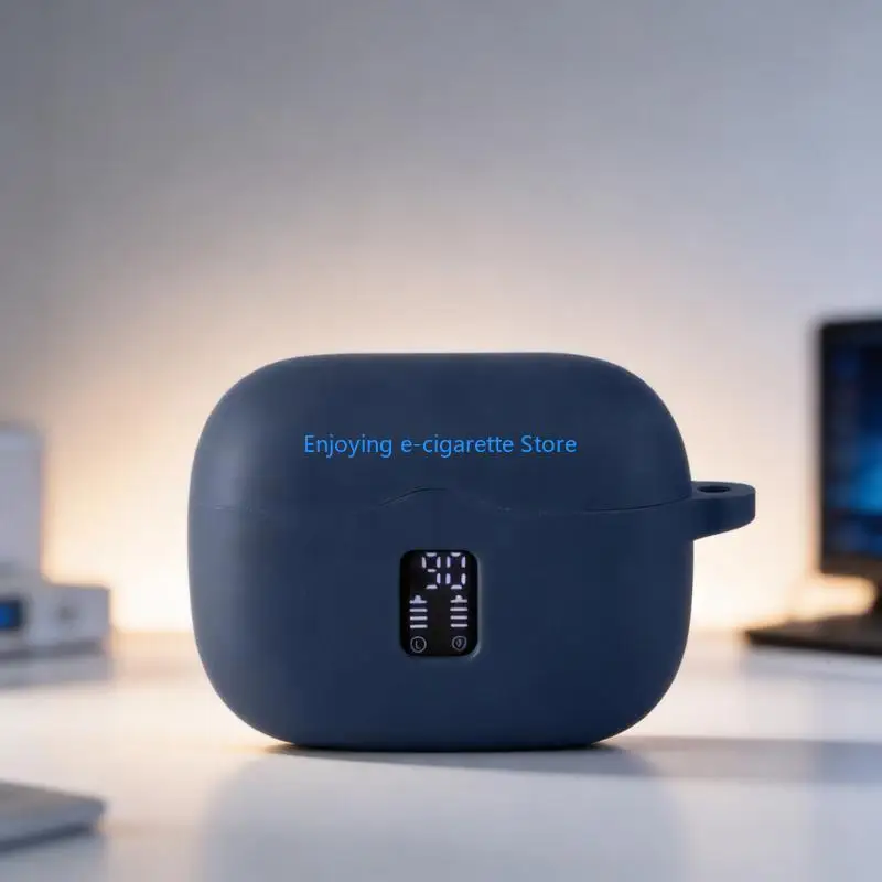 Wireless Earbud Charging Case Cover Protector for the Stated Model, with Separate Lid Section and Accessible Charging Port Y4QF