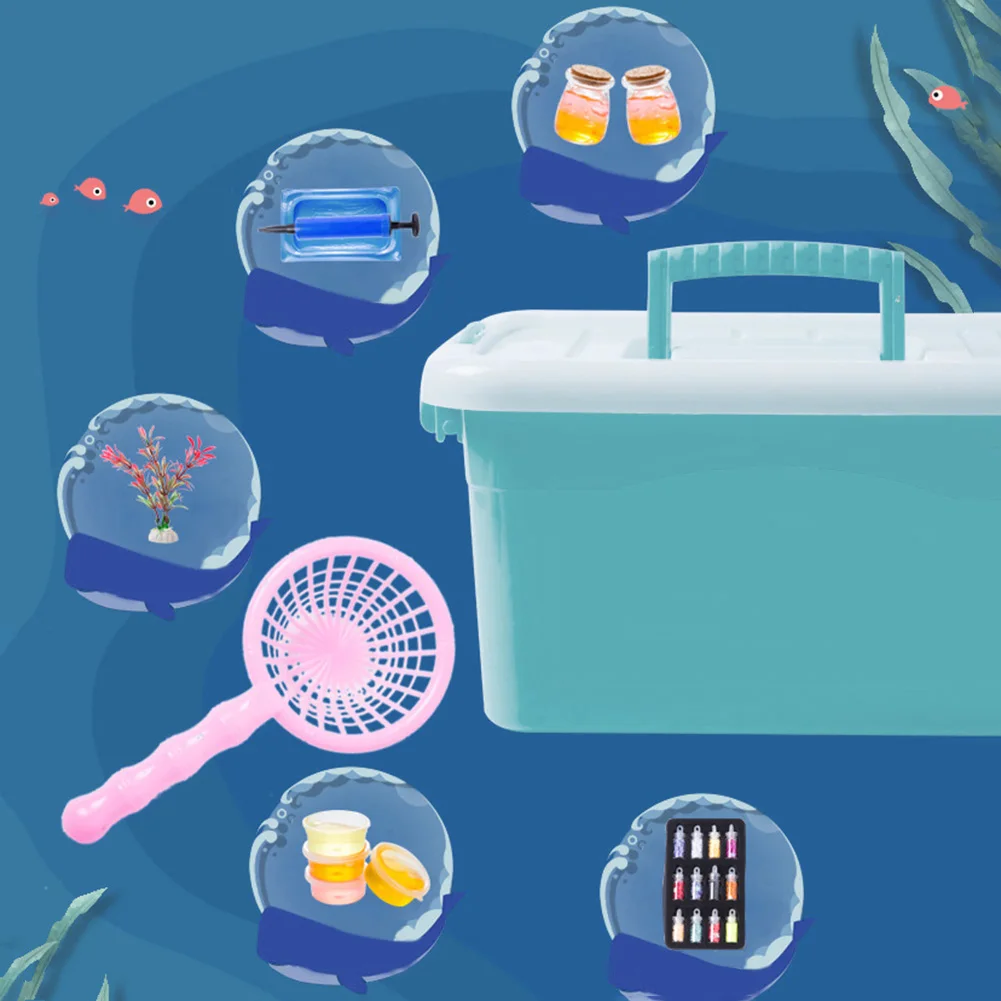 اليدوية لعبة الماء قزم المياه مجموعة DIY الجنية ماجيك المياه قزم الحيوان قالب عيد الميلاد هدايا عيد الميلاد للأطفال هدايا الحفلات #5