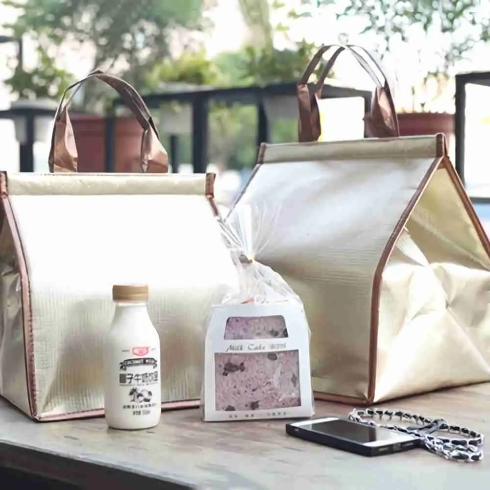 Portable Foldable Waterproof Delivery Bag Cooler Bag Thermal Box Cake insulation bag