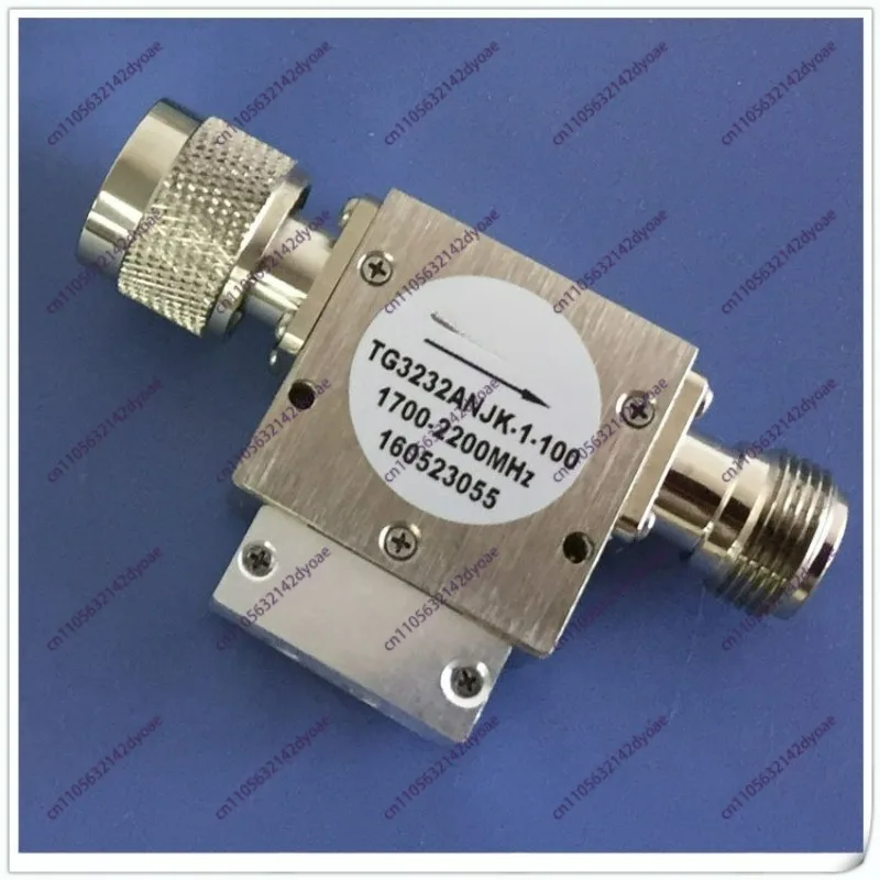 High Isolation Low Insertion RF Coaxial Isolator 300MHz-6GHz Multi-Band Optional