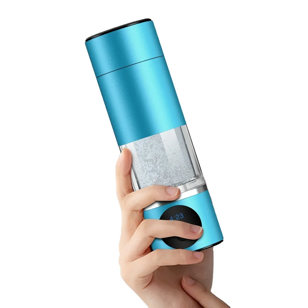 High end hydrogen water bottle 5000ppb water generator Hydrogen water bottle with 100PCS color customization