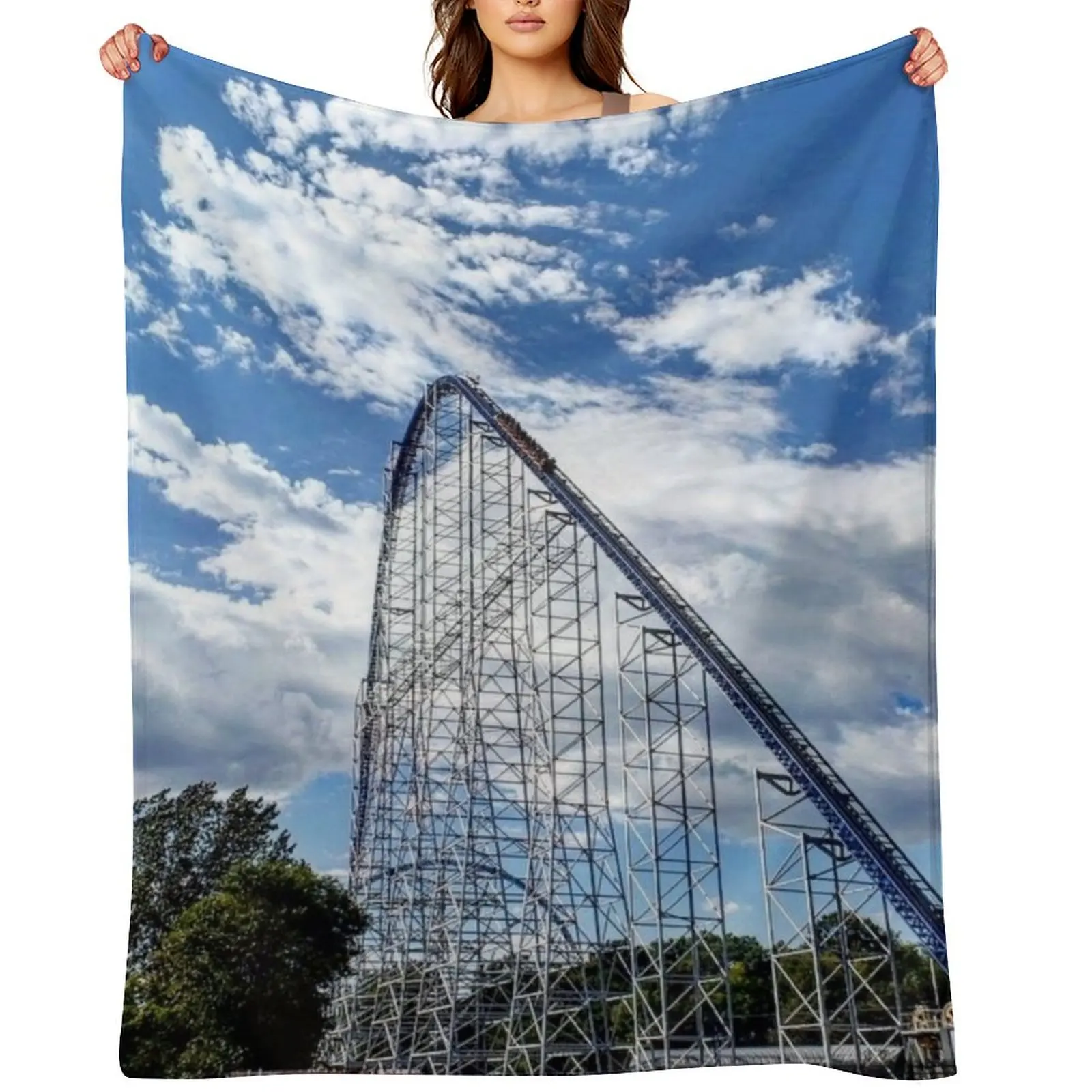 

Millennium Force Throw Blanket Sofa Stuffeds Moving Hairys Blankets