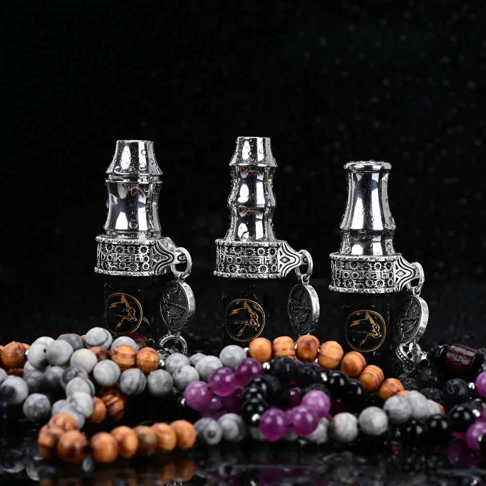 wolfcoolvape hookah Mouthpieces hookah mouth tips shisha mouthpieces Shisha Mouth Tips 316ss Silicon Resin Chicha Narguile Water