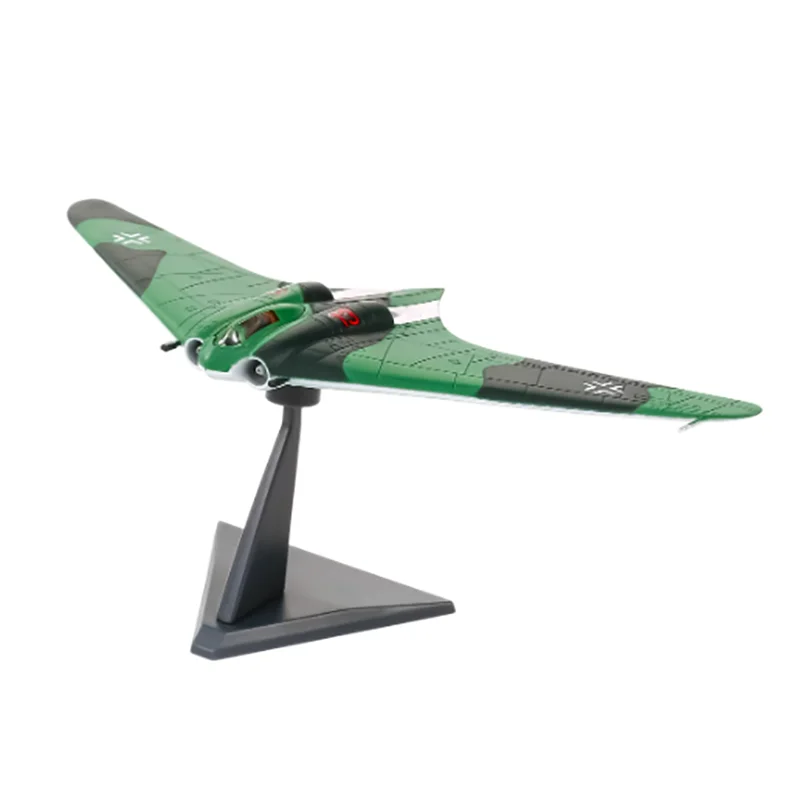 1/144 مقياس HO229A-0 GO229A-0 جميع الجناح مقاتلة منفذها البلاستيك التجمع نموذج تحصيل لعبة حلية