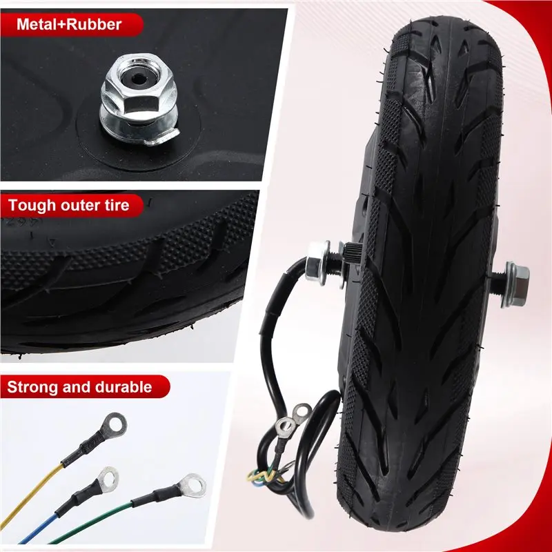 Replacement Front Motor Solid Tire 10