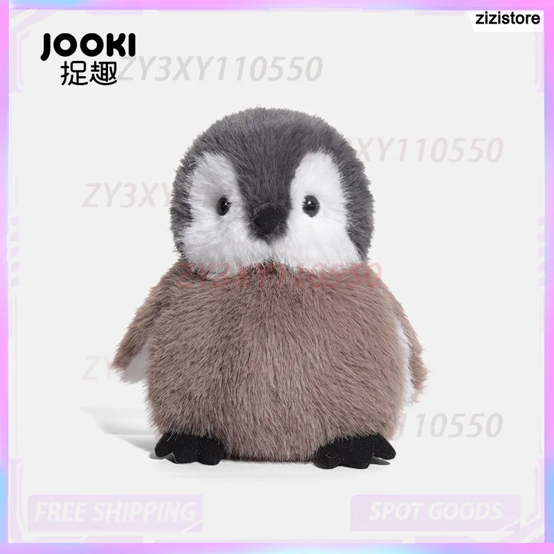 

Плюшевая игрушка-пингвин Jooki, 20 см, очень мягкая, милая, очаровательная, пушистая, для детей, малышей, декор для спальни и гостиной, подарок