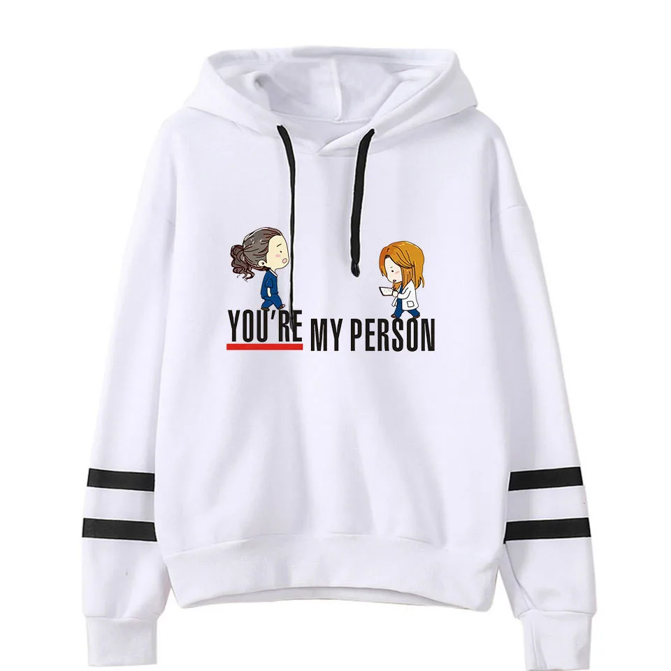 Beautiful Grey Sloan Memorial Hospital Grey's Anatomy print Hoodies Sweatshirts Men/Women Sweatshirt Fashion Casual Pullovers