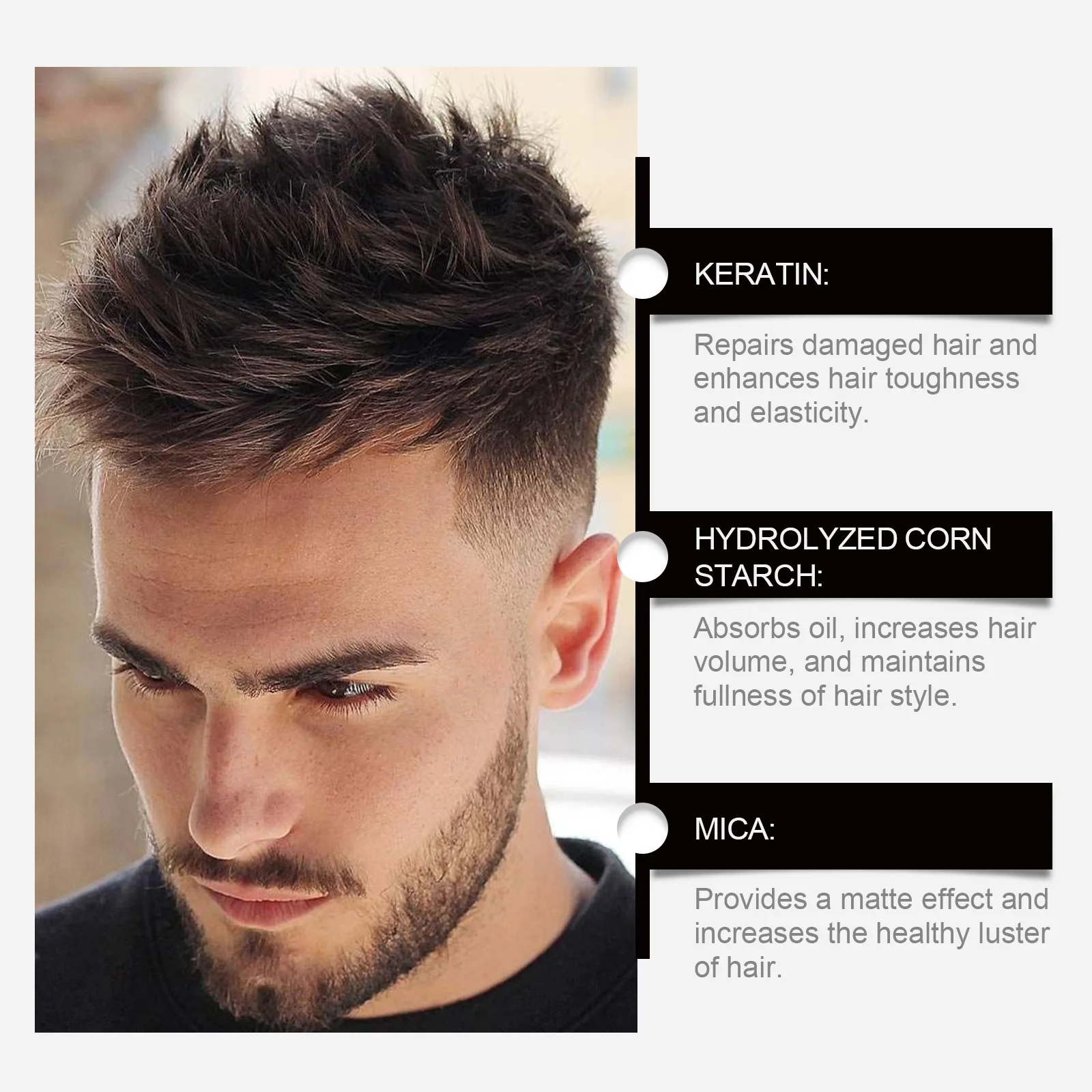 Fluffy Hair Powder Mattifying Powder For Increased Hair Volume Styling To Finalize Hair Design Unisex Hair Powder For Women Men