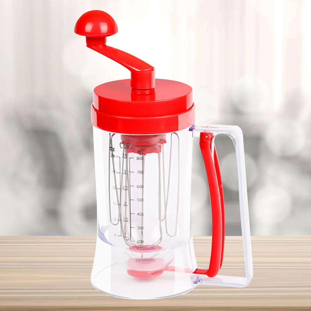 

Manual Dispenser Mixing Measuring Cupcake Funnel Dispenser Cream Separator Tool Dough Dispenser for Cake Cupcake Crepe Do