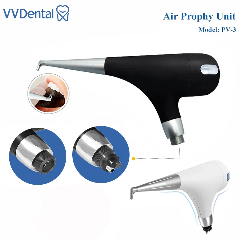 VVDental-Unité de prophylAct dentaire, Blanchiment des dents, Polisseuse en Y, Flux d'air dentaire, Odontologie dentaire, Pistolet de sablage, Outil de dentisterie