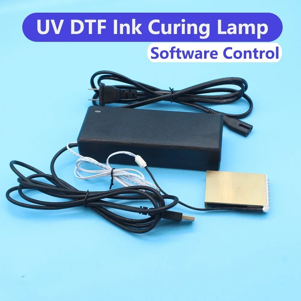 L1800 UV AB Film Printing Curing Lamp For Epson R1390 P400 L800 L805 Modification Air Cooling UV LED Ink Ultraviolet Light