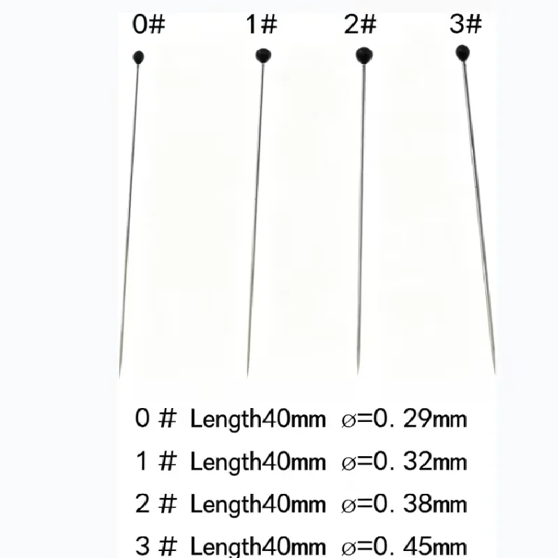 Insect Specimen Pins with Sharp Tips, High Hardness & Excellent Toughness for Specimen Making