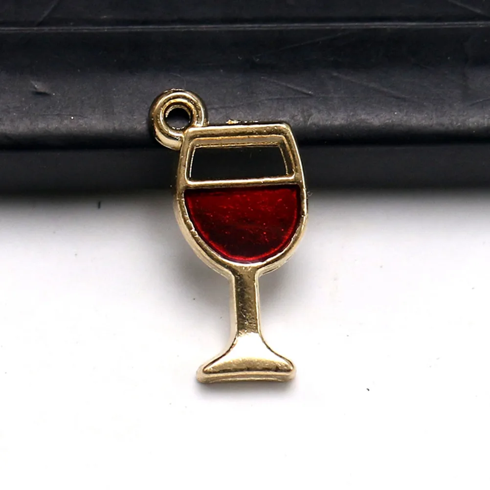 20Pcs Goblet Style Alloy Pendants Charms for DIY Jewelry Design Necklace Bracelet Earrings Keychain Anklet Cellphone Decor Charm