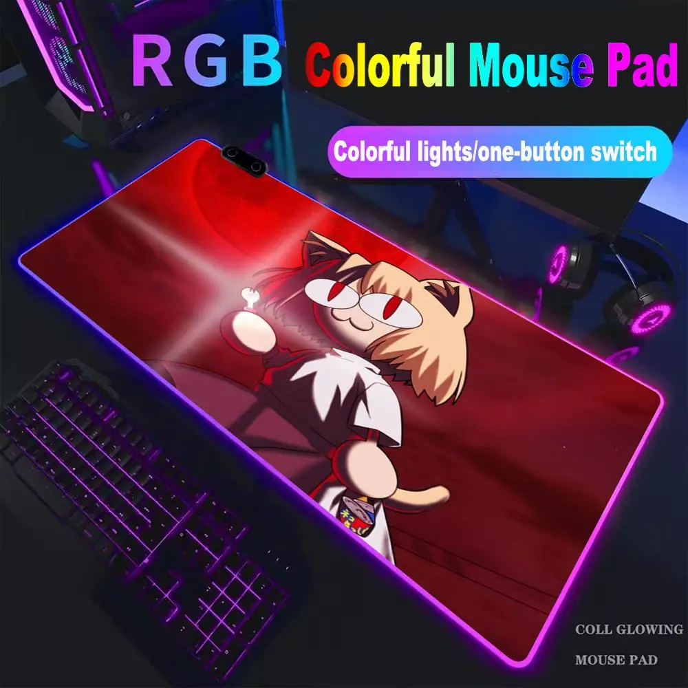 

‘HYBXXC' Mouse Pad Anime Gaming Accessories Rubber Keyboard Office Tables Computer Desk Mat Carpet Mousepad