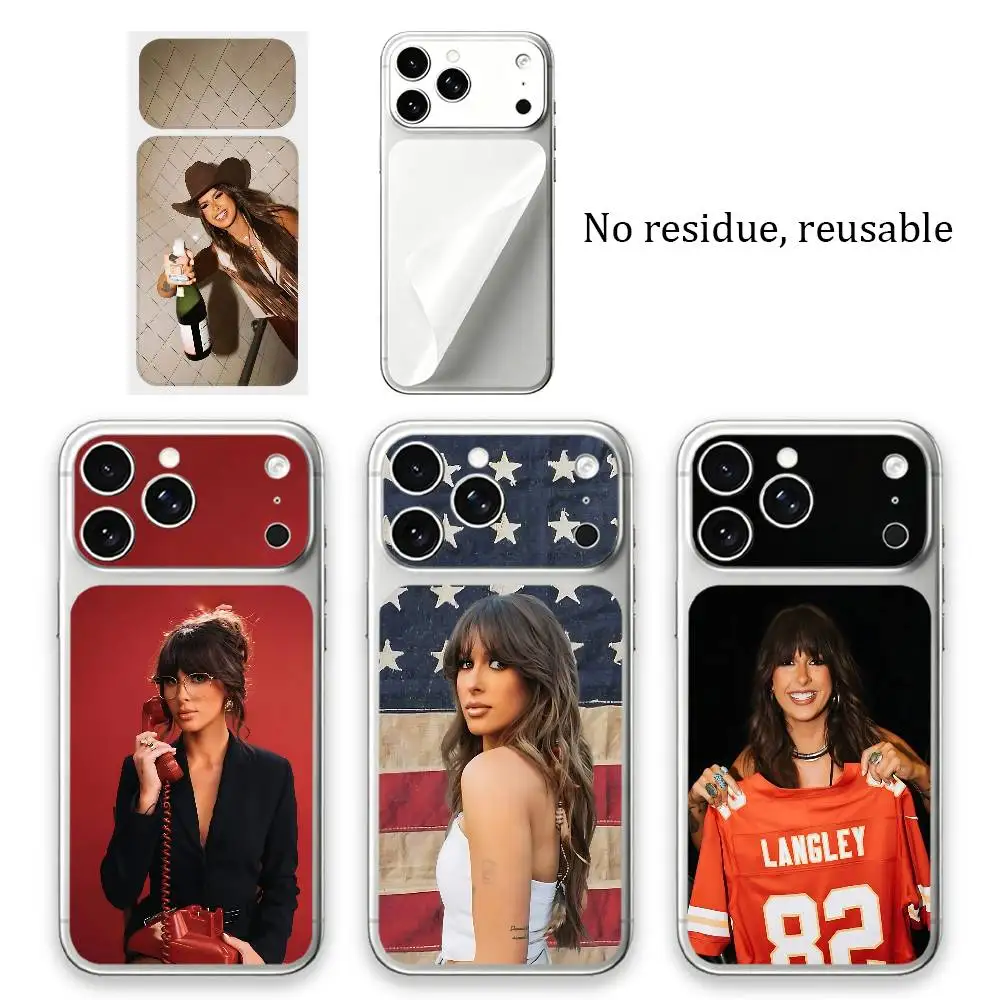 

E-Ella L-Langley Dandelion Back Skin Sticker For iPhone 17 Pro,17 Pro Max Anti-Scratch Protective Film