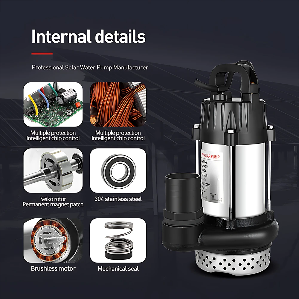 24V DC 200W Güneş Enerjili Dal - Dc Submersible Pump 24V 200W incelemesi ve fiyatı