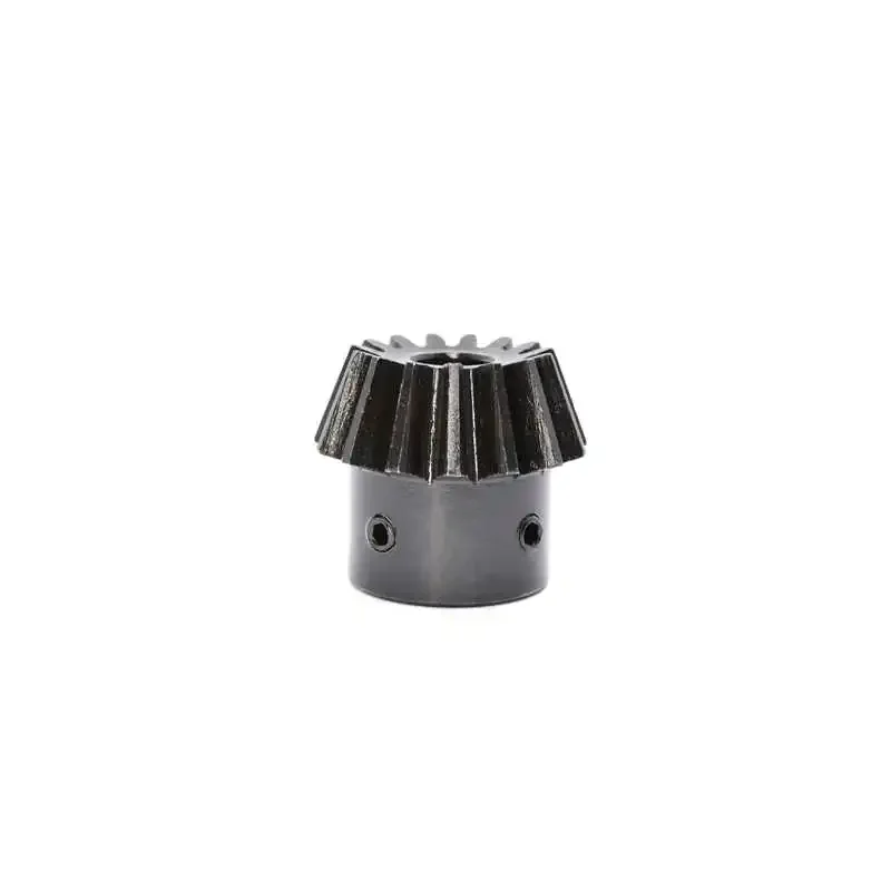 1pcs 1:3 Bevel Gear 1/1.5/2Mod 15 Teeth-45 Teeth 45# Steel Inner Hole 6-16mm Gear 90 Degrees Meshing Angle Steel Gears