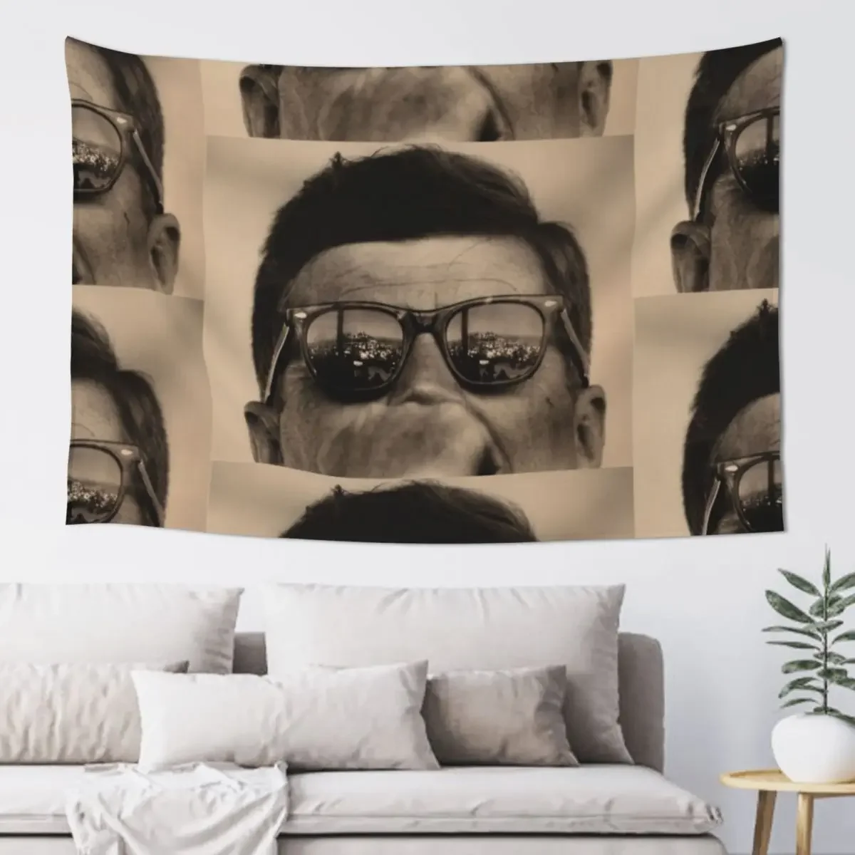 

JFK Tapestry Aesthetic Decoration Things To Decorate The Room Wall Deco Tapestry