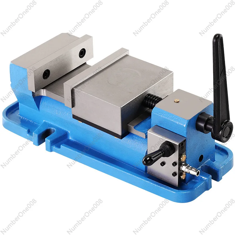 Precision Parallel-Jaw Vice Milling Machine Vice Fast Pneumatic Supercharging Vise 6-Inch Automatic Clamping Tool