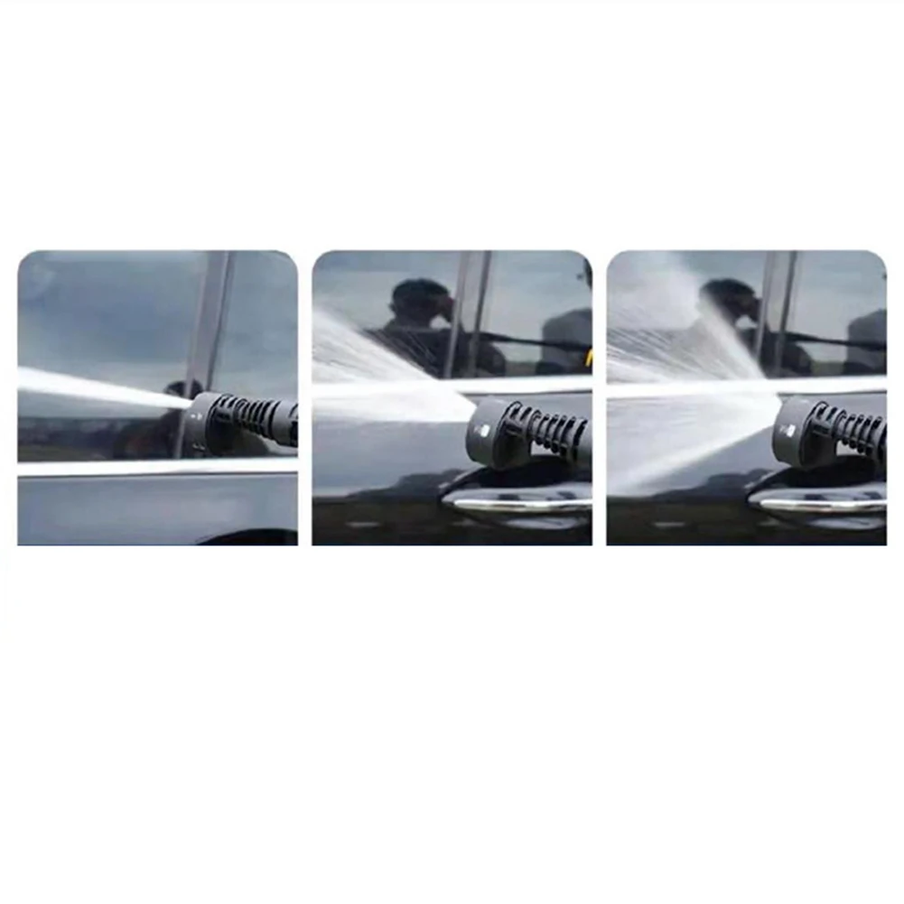 Multi-Funcional Alta Pressão Cleaner Bico, Alta Pressão, Água Car Lavagem Acessórios, 6 em 1