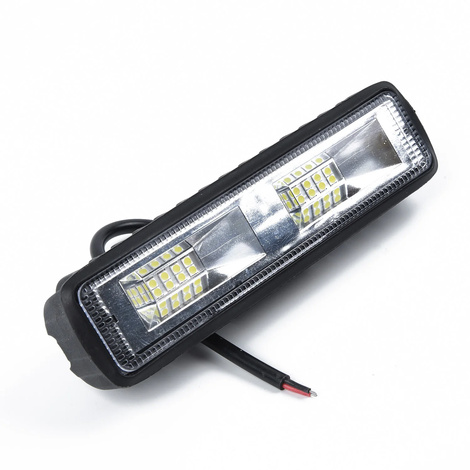 Противотуманная фара дальнего света, детали 18 Вт, 16 светодиодов, 6000K, противотуманная фара для внедорожника, алюминиевая балка, запасная водонепроницаемая, 12-24 В