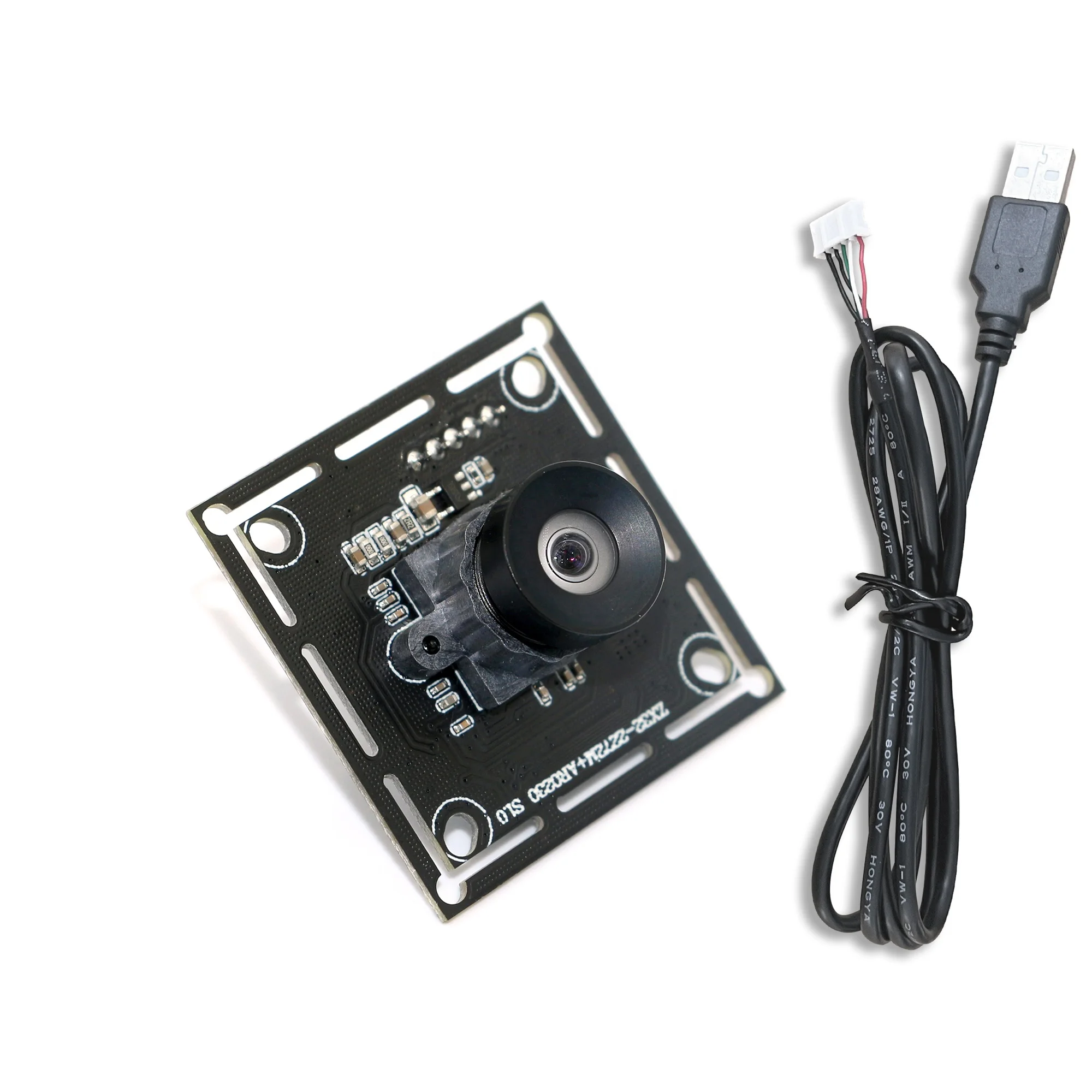 HZ OEM AR0230 CMOS 2MP HD 100D Wide Angle Lens WDR MINI ATM Vending Machine Kiosk USB 2.0 Industrial fisheye Camera Module 1080P