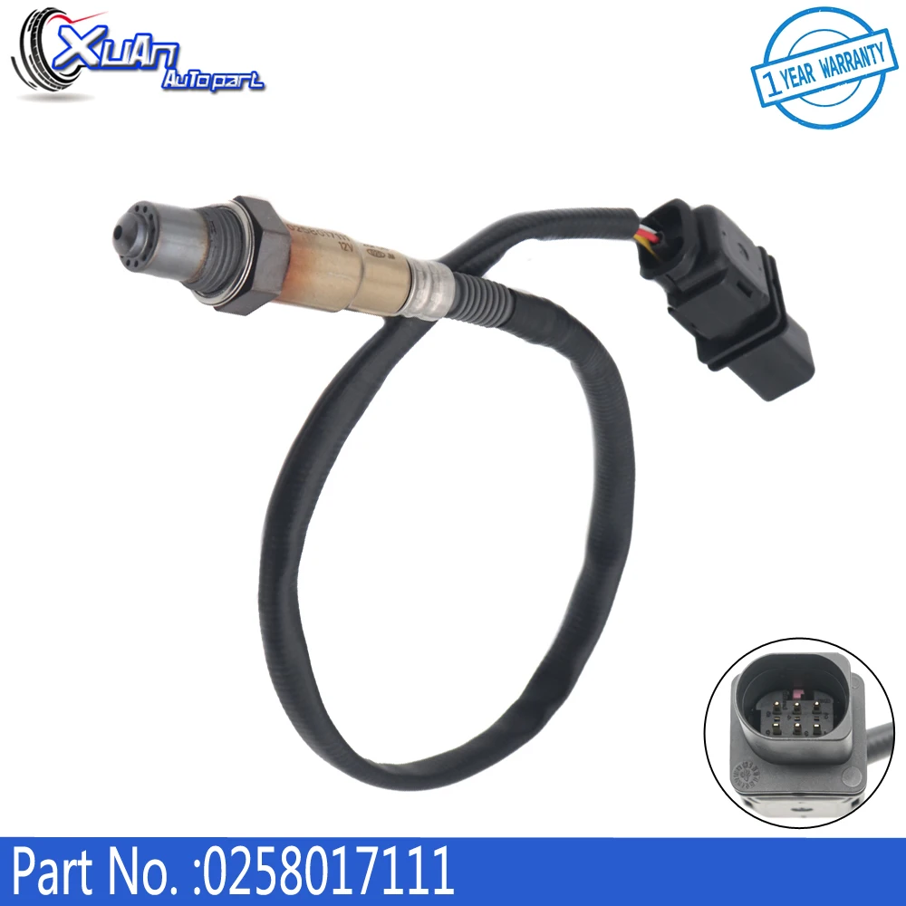 55204005 NEW Air Fuel Ratio Lambda O2 Oxygen Sensor 0258017111 For Alfa Romeo 156 Sportwagon Gt 159 Sportwagon Brera Spider