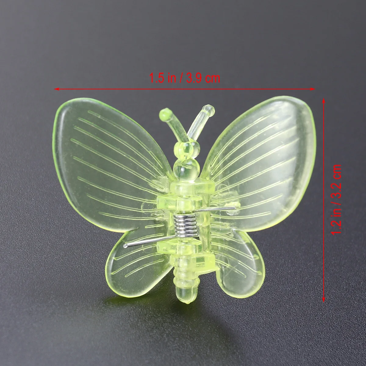 30PCS Butterfly chid Clips 6 Colors 5PCS Each Garden Plant Support Vine Fixed Bonsai Flower Hair Accessories Gift Choice