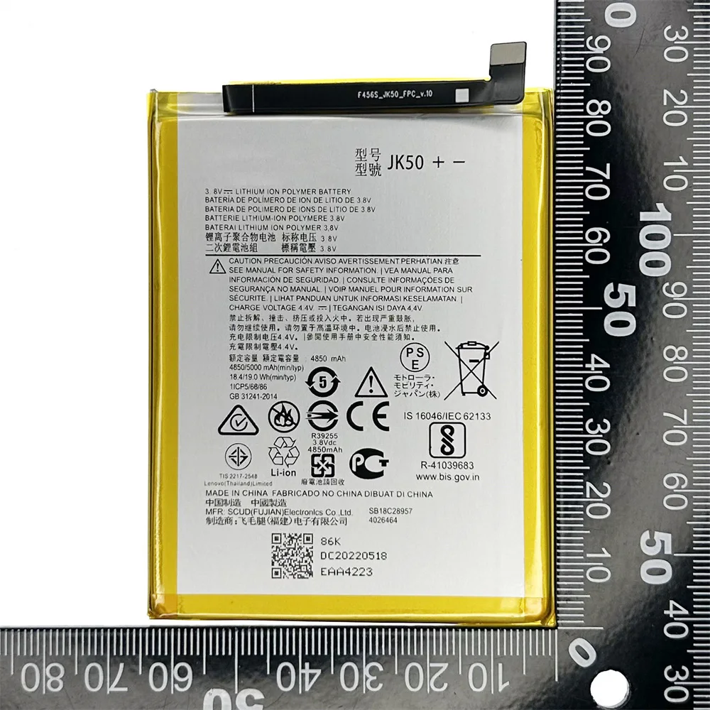 Genuine New JK50 5000mAh Battery For Moto G20 XT2128-1 64GB GSM G7 Power XT1955 XT1942-1 Z3 XT1941 G30 P30 Note Phone Bateria