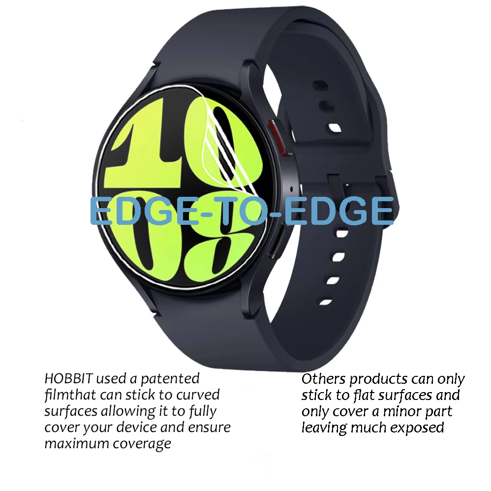 3Pcs Soft TPU Hydrogel Film For Samsung Galaxy Watch 6 Watch6 40/44mm Classic 43/47mm Smartwatch Screen Protector Film Not Glass