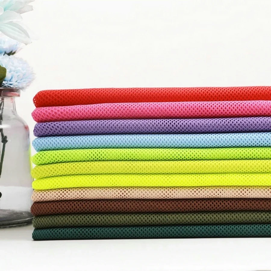 

1MX1.5M Breathable Mesh Fabrics For DIY Seat Cover Sport Shoes Bags Mesh Fabrics Sofa Gauze Curtain Sportswear Mesh Fabrics