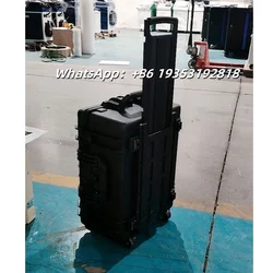100W 200W 300W Rust Remover Paint Oil Removal Suitcase Laser Cleaner Pulse Portable Luggage Laser Cleaning Machine